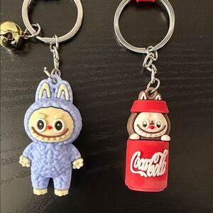 Labubu Keychain Set